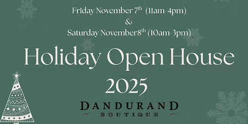 Dandurand Boutique Holiday Open House