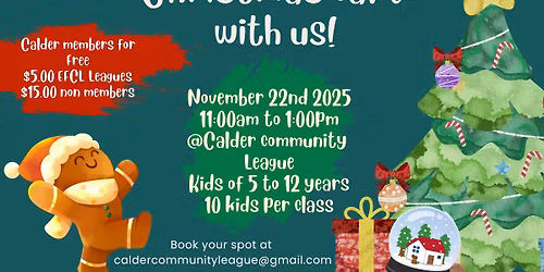 Children\u2019s cake class 