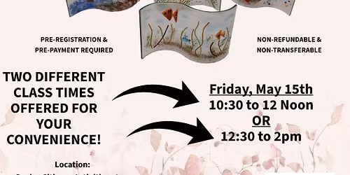 S-CURVE FUSED GLASS CLASS