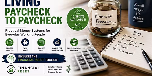 How to Stop Living Paycheck to Paycheck (Virtual)