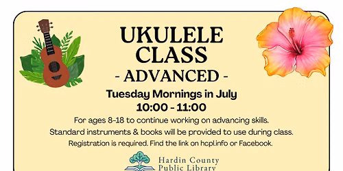 Ukulele Class - Advanced