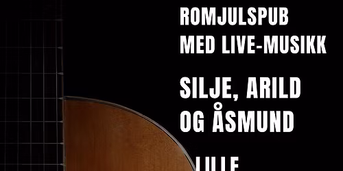Romjulspub med livemusikk!