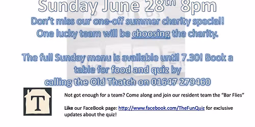 The Fun Quiz - Charity Special!