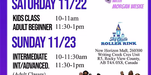 Dance Skate Workshop with Morgan Weske