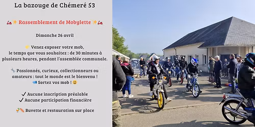 Rassemblement \/ Exposition de mobylette 