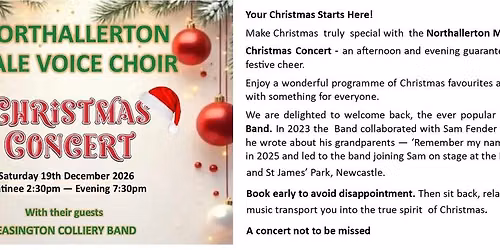 Christmas Concert 14.30 & 19.30