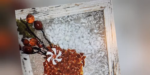 Resin art Wreath or Stocking by Dawn