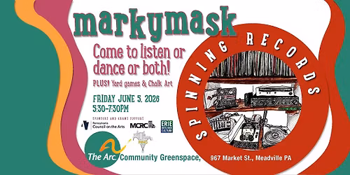 First Friday with @markymask Spinning Records