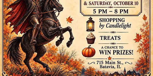 Legend of Sleepy Hollow Evening of Candlelight Shopping