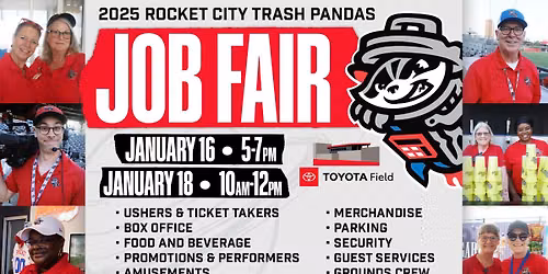 Chattanooga Lookouts at Rocket City Trash Pandas at Toyota Field - AL