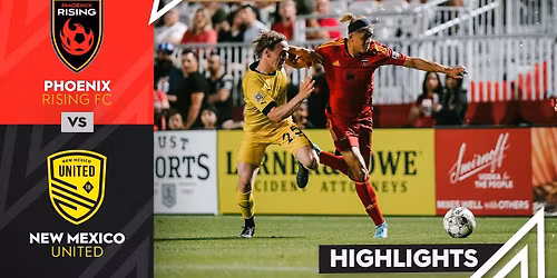 Phoenix Rising FC at New Mexico United at Isotopes Park