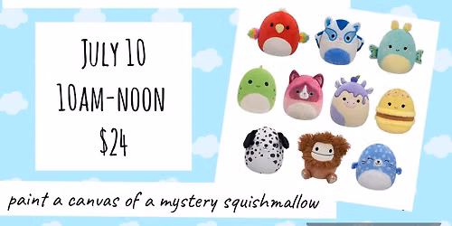 Kid's Paint Squishmallows