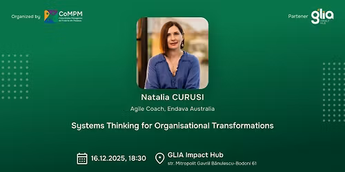 Systems Thinking for Organisational Transformations