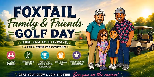 Foxtail Family & Friends Golf Day