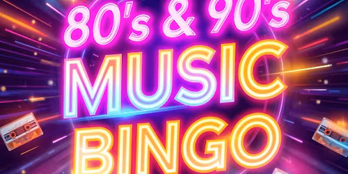 80's & 90's Hits Music Bingo @ The Wet Spot Sandford