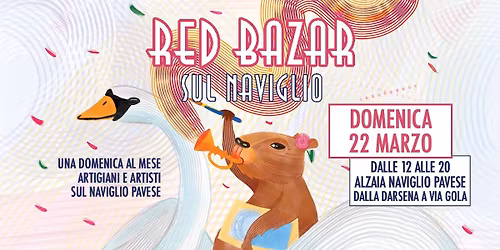 Red Bazar sul Naviglio \u2022 22 MARZO 2026