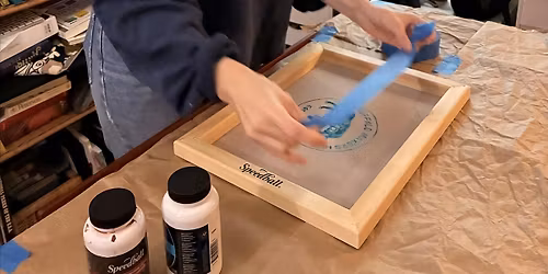 DIY Screen Printing with Syd Strano June 17th AND 19th