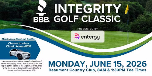 BBB Integrity Golf Classic Presented by Entergy