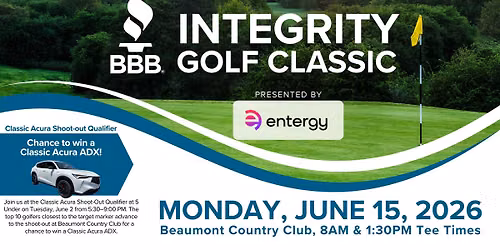 BBB Integrity Golf Classic Presented by Entergy