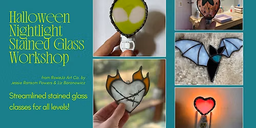 Stained Glass Workshop - Spooky Mix!