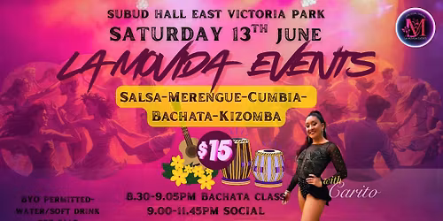 La Movida SBK Social with BACHATA Class- June 