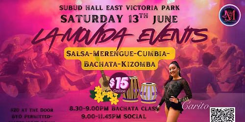 La Movida SBK Social with BACHATA Class- June 
