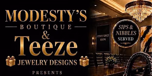 Modesty's Boutique & Teeze Jewelry Designs Presents Handbag & Jewelry Bingo