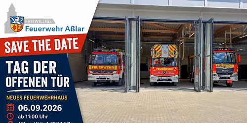 Tag der offenen T\u00fcr - Neues Feuerwehrhaus A\u00dflar