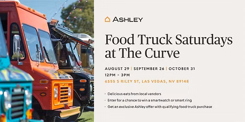 Food Trucks Saturdays at Ashley at The Curve