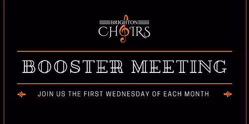 Brighton Choirs Boosters Meeting
