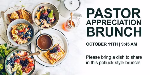 Pastor Appreciation Brunch