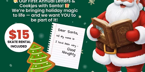 \ud83c\udf85\u2728 Letters & Cookie Decorating with Santa! \u2728\ud83c\udf6a