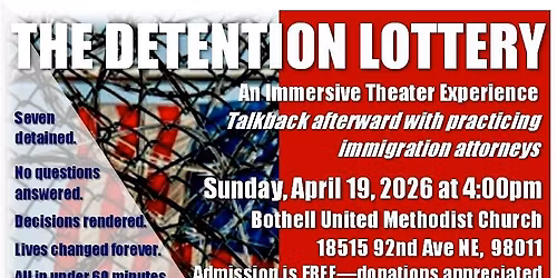 The Detention Lottery: An Immersive Theater Experience