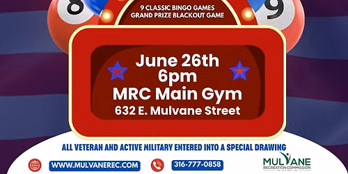 RED, WHITE, AND BINGO!!!!