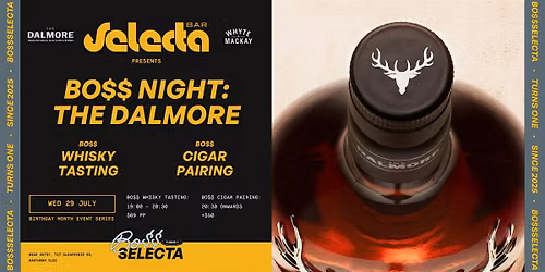 BO$$ Night : The Dalmore