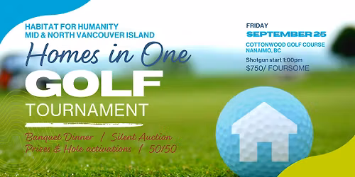 3rd Annual Homes in One Golf Tournament
