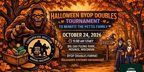 Halloween BYOP Doubles Tournament at BEP to Benefit the Pettis Family.