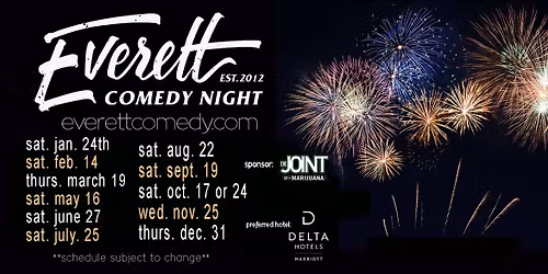 TBD Amazing Headliner in Everett! Premier Stand-Up Comedy!