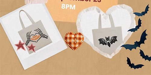 Mini Halloween Totes- Sept 23 Hangar Potranco