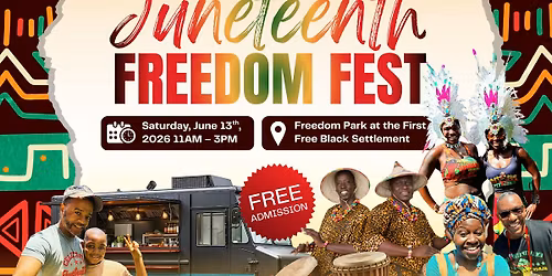 JUNETEENTH FREEDOM Fest 26