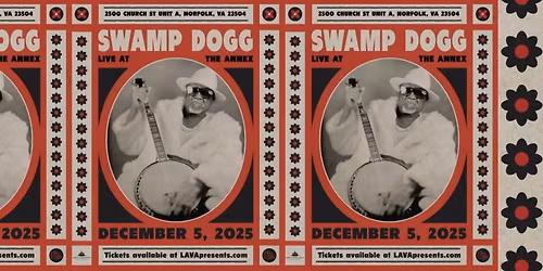 Swamp Dogg at The Annex **LAVA Presents + North Shore Point House Concerts**