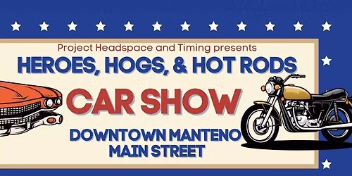 Heroes, hogs & hot rods car show event