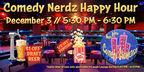 Comedy Nerdz Happy Hour