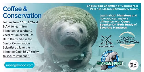 Coffee & Conservation: Dr. Beth Brady from Save the Manatee Club