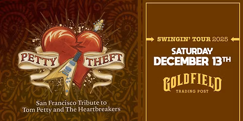 Petty Theft: Celebrates Tom Petty at Goldfield