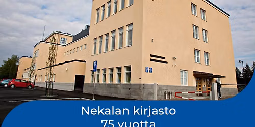 Nekalan kirjasto 75 vuotta