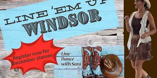 Line 'Em Up, Windsor - Beginner Line Dance Lessons