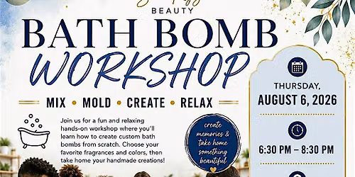 Bath Bomb Workshop at Fifty24 Craft Co
