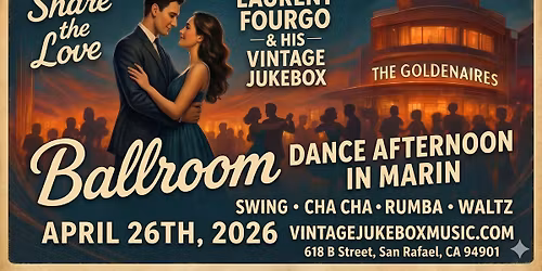 Sunday Afternoon Social Ballroom Dancing in Marin