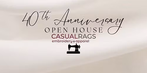 40th Anniversary Open House